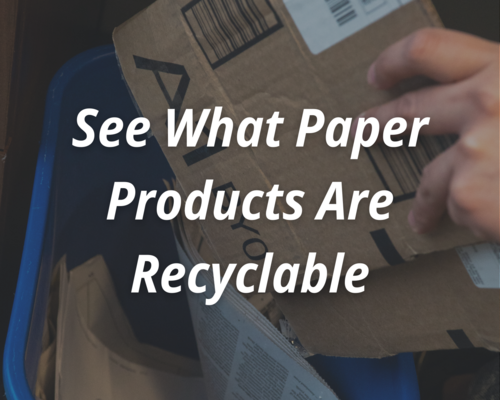 Recycled papers made from 100% reclaimed paper