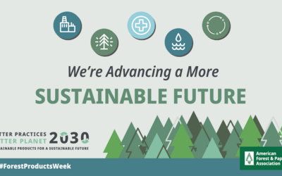 National Forest Products Week 2023 Vertical Graphic